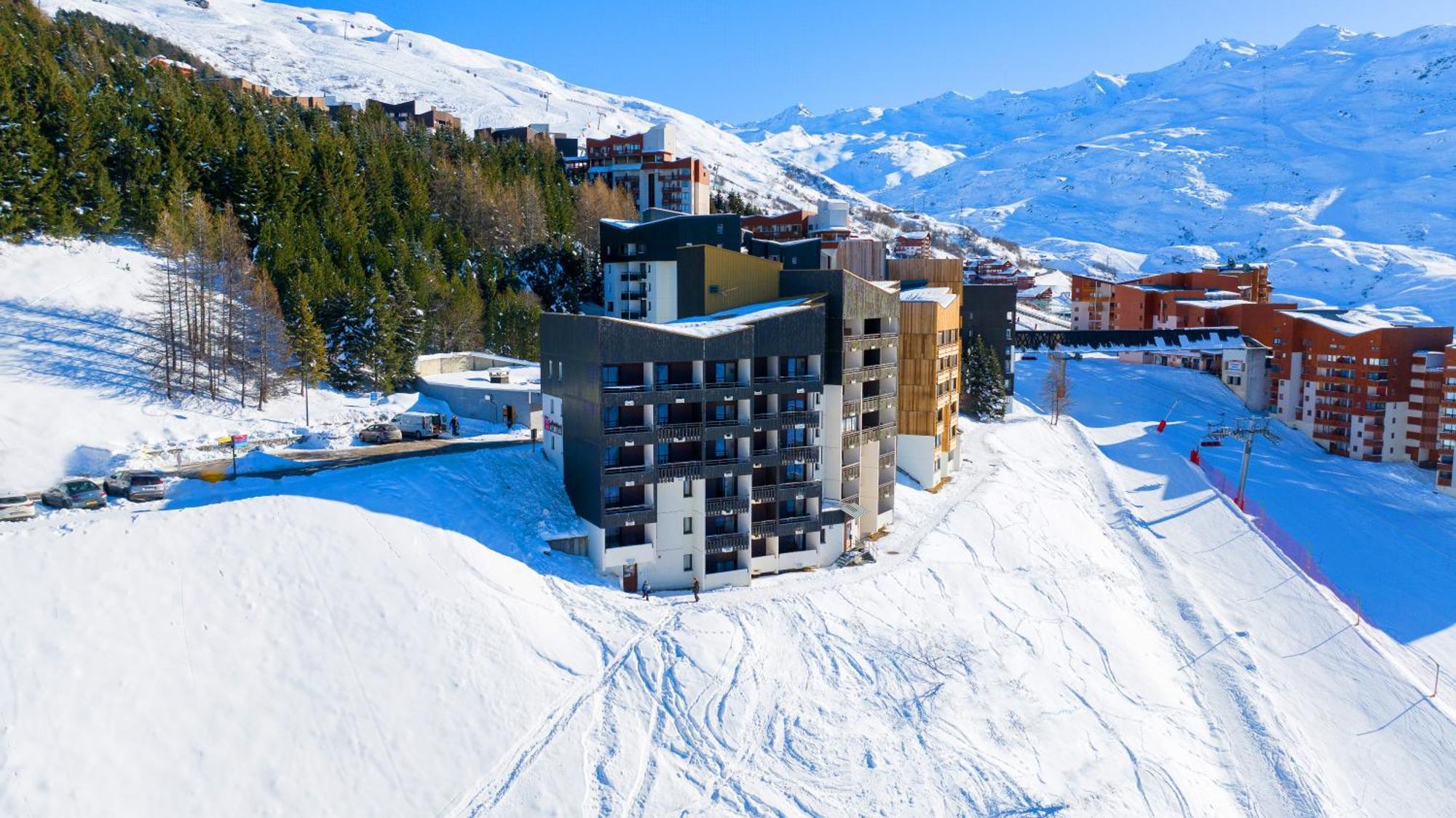 Aparthotel Azureva Les Menuires Saint-Martin-de-Belleville Exterior foto